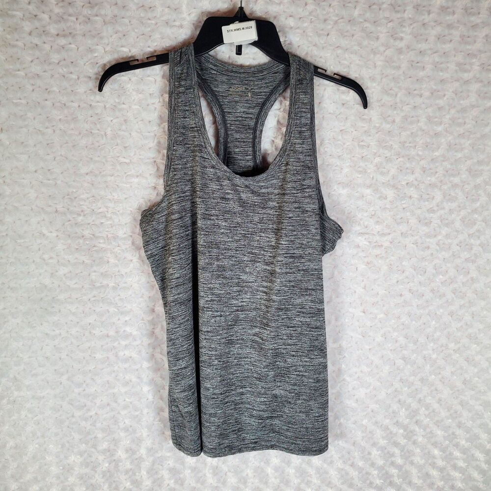 Jockey Sport Grey Heather Tank Top Size M